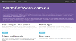 Desktop Screenshot of alarmsoftware.com.au